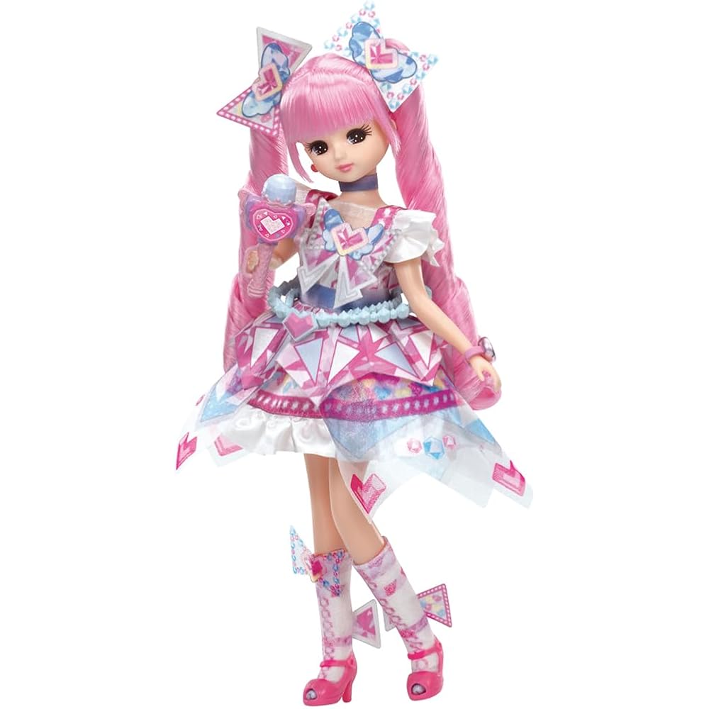 Takara Tomy Licca-chan Doll Secret I-Pri Himari X Licca-chan Dress Up Playhouse Toy 6 Years and Up