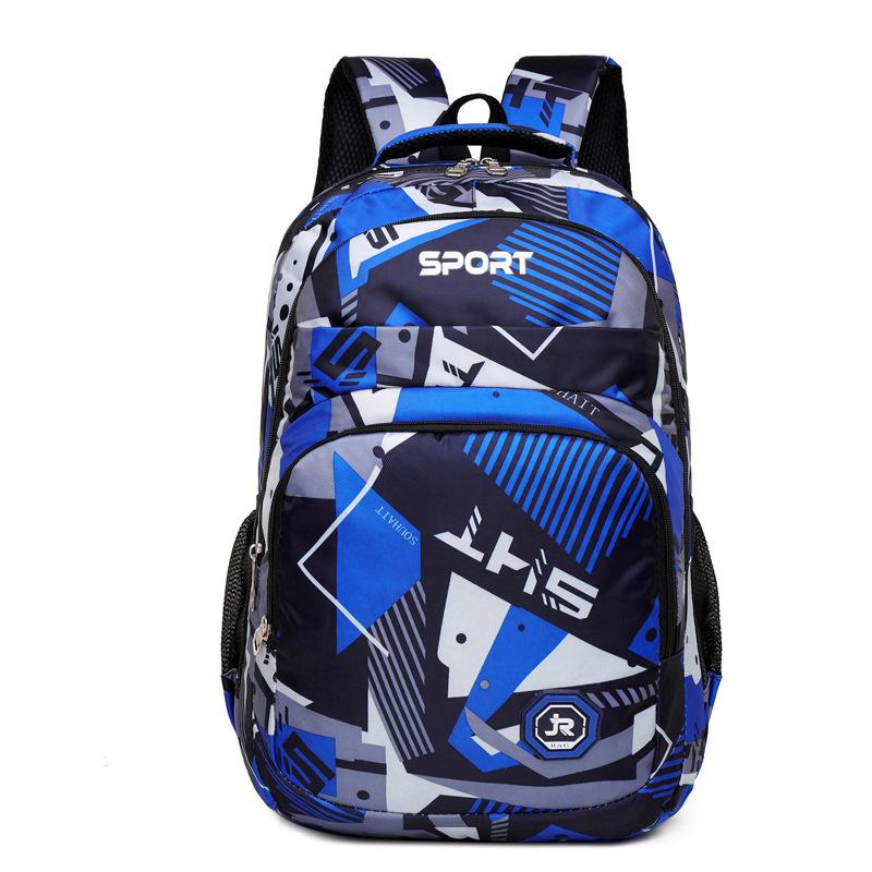 

Рюкзак для обоих Подходит для переноски 15,6-дюймовых ноутбуков Дорожные сумки большой вместимости Универсальный для работы и школы Студенческие школьные ранцы 1 PCS синий