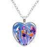 K-Pop Demon Hunters Kids Anime Cute Necklace Children Fashion Jewelry Accessories Girl Charms Pendant Cartoon Necklaces Gift 2025