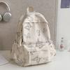 Schoolbag Japanese Schoolbag Female Ins Butterfly College Student Backpack Junior High School Leisure Large-capacity Backpack Going Out for Travel