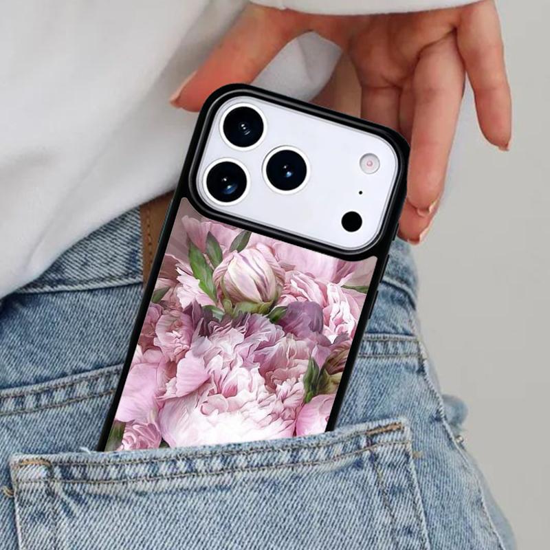 Baby Don't Cry Flower Sea Phone Case for iPhone 16e 15 14 13 12 17 Pro Max Plus Air 17pro Cover Coque