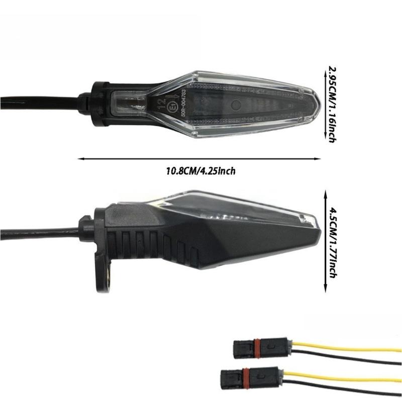Energy Efficient Motorcycle LED Turn Signal Light Indicators for R1200GS R1250GS High Brightness and Stylish Design 2pcs