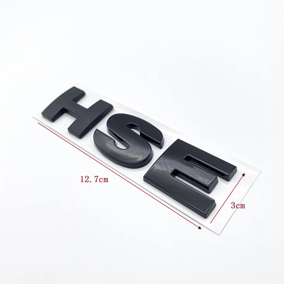 Auto 3D ABS V8 HSE Zadní kufr Slova Písmeno Logo Emblém Odznak Samolepka Samolepka pro Land Rover Discovery 3 4 Freelander 2 Příslušenství