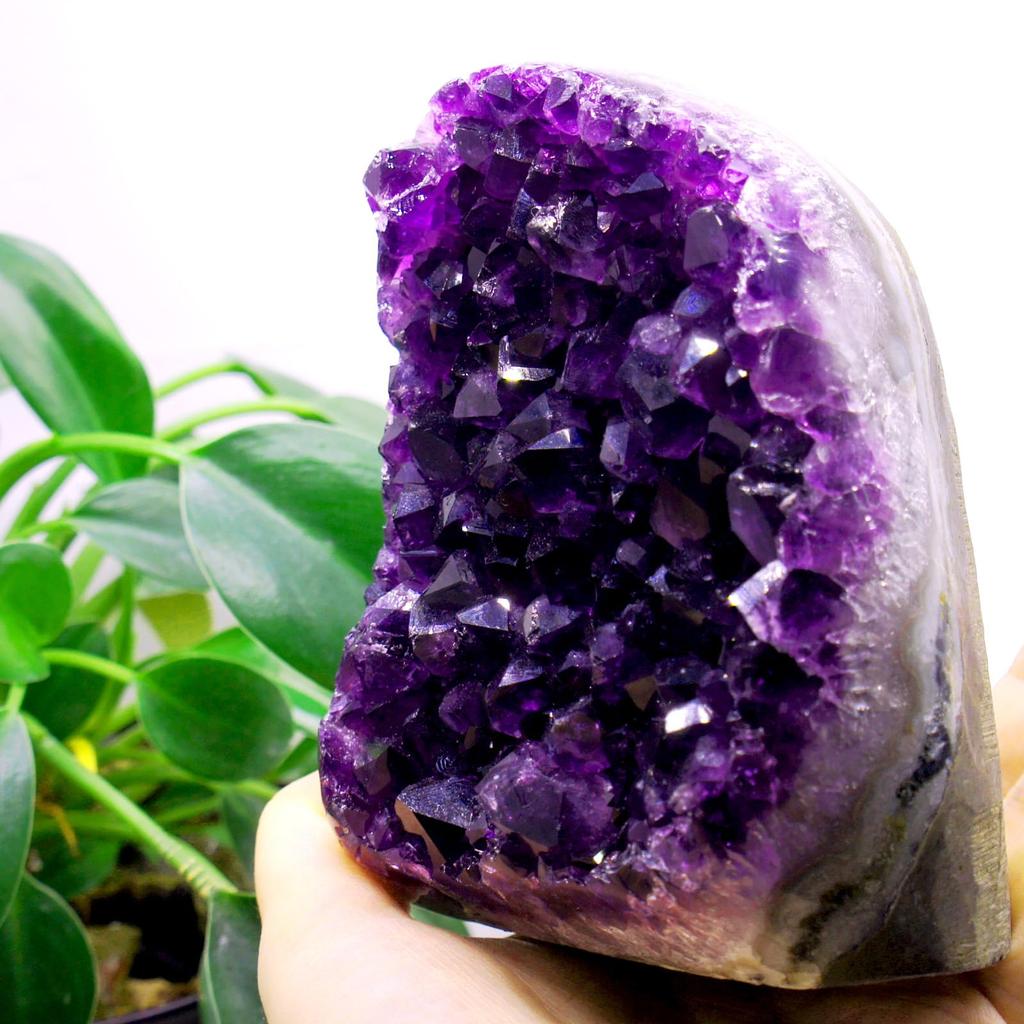 Amethyst Carefully Selected Natural Approximately Weighing Approximately Amethyst Raw for Feng and Interior High-quality Cluster, Stone, 1209577mm,