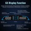 B3 OBD G3 GPS HUD Display Car Speedometer Head Up Display Car Smart Digital Speed RPM Water Temp Overspeed Alarm Reminder Meter