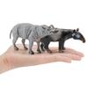 Babyrousa Pvc Wild Animal Models Set For Nature Study And Collection