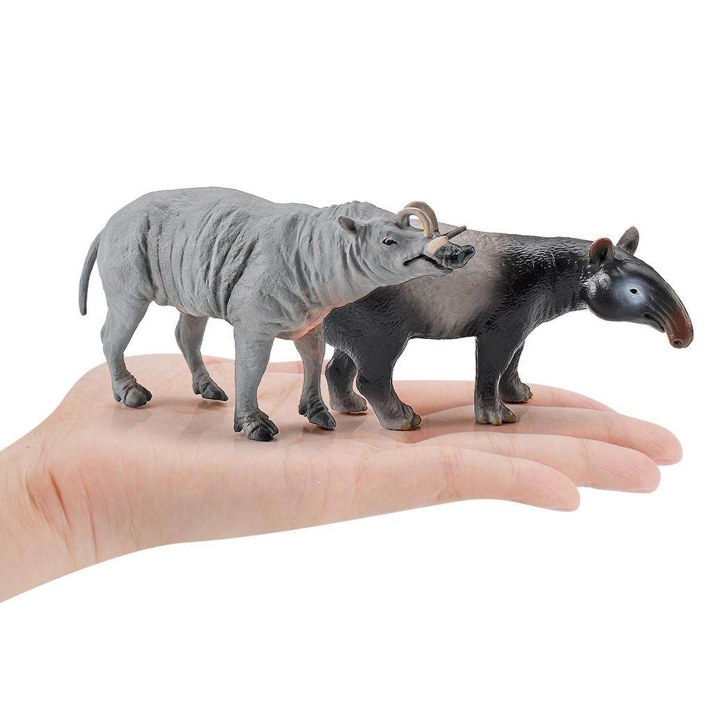 Babyrousa Pvc Wild Animal Models Set For Nature Study And Collection