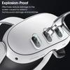 For Meta Quest 3 VR Lens Protector Tempered Glass HD Transparent Anti-scratch Protective Film for Meta Quest3 Accessories 4