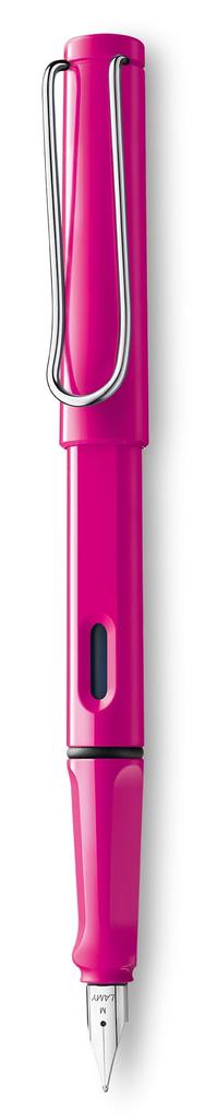 Lamy Safari Fountain Medium Nib Pen, Pink, (L13PKM)