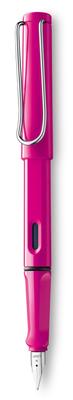 Lamy Safari Fountain Medium Nib Pen, Pink, (L13PKM)