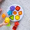 Fat Brain Toys Baby Toy Pluggy Finger Development Shape Sorting Toy FA341-1 (Authentic Product)