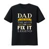 Mr Fix It Dad S Fathers Day Handy Man T Shirt Vintage Washed Soft Top For Everyday Wear Stretched Versatile Comfortable