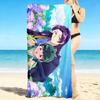 1Pc Floral Fantasy Journey Beach Towel Quick Dry Multiuse For Beach Pool Gym Yoga Home Travel Christmas Halloween Xmas Gift S1318