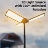 Stepless Dimming Portable Telescopic Lantern Outdoor Waterproof Lamp  Outdoor Activities