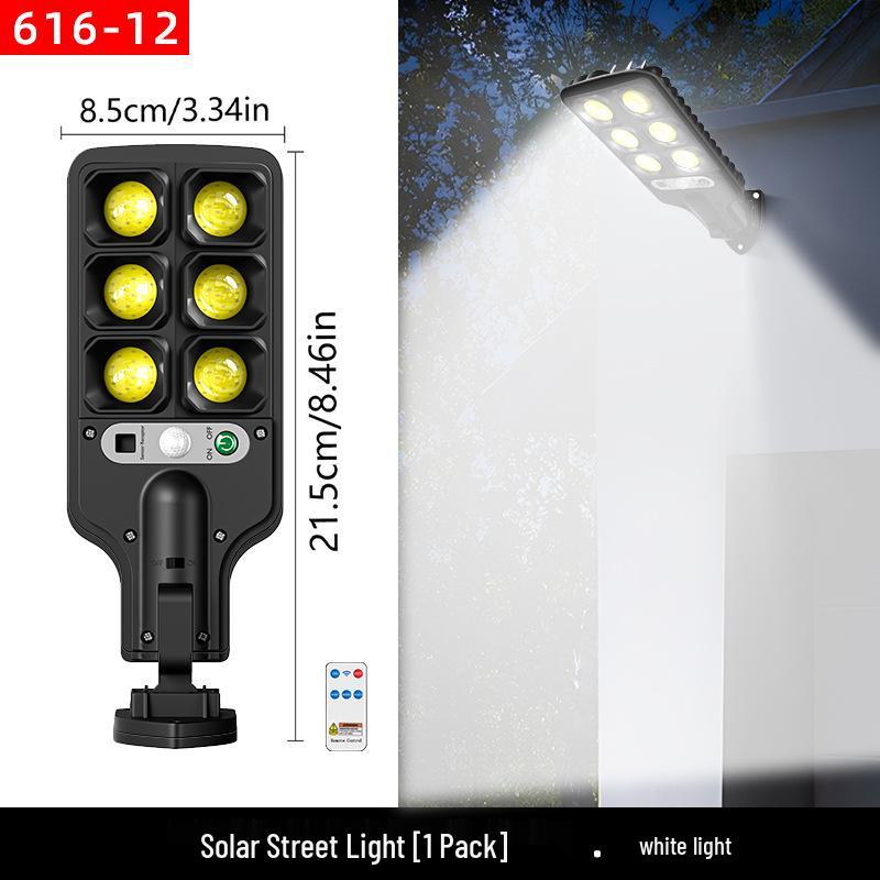 Outdoor Solar Garden Lights with Motion Sensor - LED Wall-Mounted, Ultra-Bright for Home and Street Use