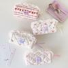 Large Capacity Cosmetic Bag Zipper Closure Pencil Case Fashion Travel Toiletry Bag  Travel Use