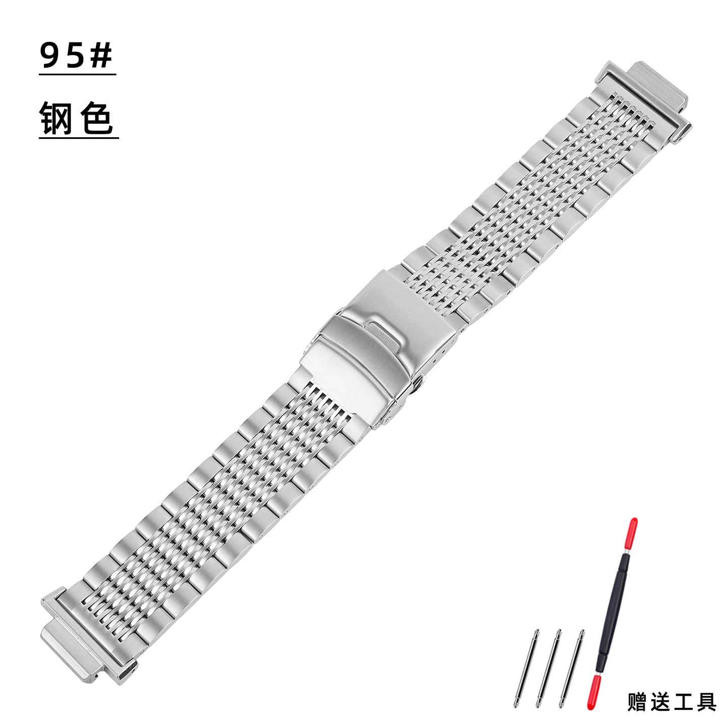 

GA2100 Стальной ремешок для часов Для Casio GA-2100 GA-2110 GM2100 Farm Oak ремешок для часов мужской Модифицированный металлический Браслет аксессуар For GA2100 GM-2110