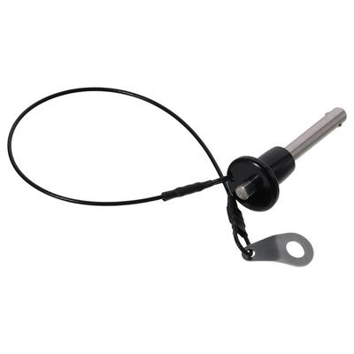 Langlebige Edelstahl-Kugelverriegelungsstifte Durchmesser 6/8/10mm Mehrere Größen Schnellverschlussstift mit 25cm Draht