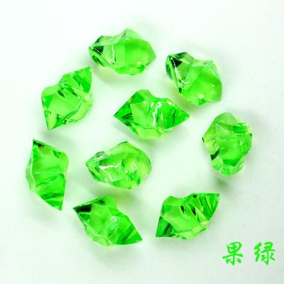 100Pcslot 14*11Mm Acrylic Crystal Diamond Pawn Irregular Stone Chessman Game Pieces For Board Game Accessories 10 Colors