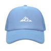 Mountain Range Printed Adjustable Baseball Cap Classic Snapback Dad Hat Breathable Mesh Hat Golf Fishing Outdoor Sun Cap