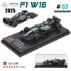 Burago 1:64   F1 Sf25 Mclaren Ferrari Red Bull Mercedes-Amg Legierung Auto Modell Auto Modell Serie Weihnachtsgeschenk Spielzeug