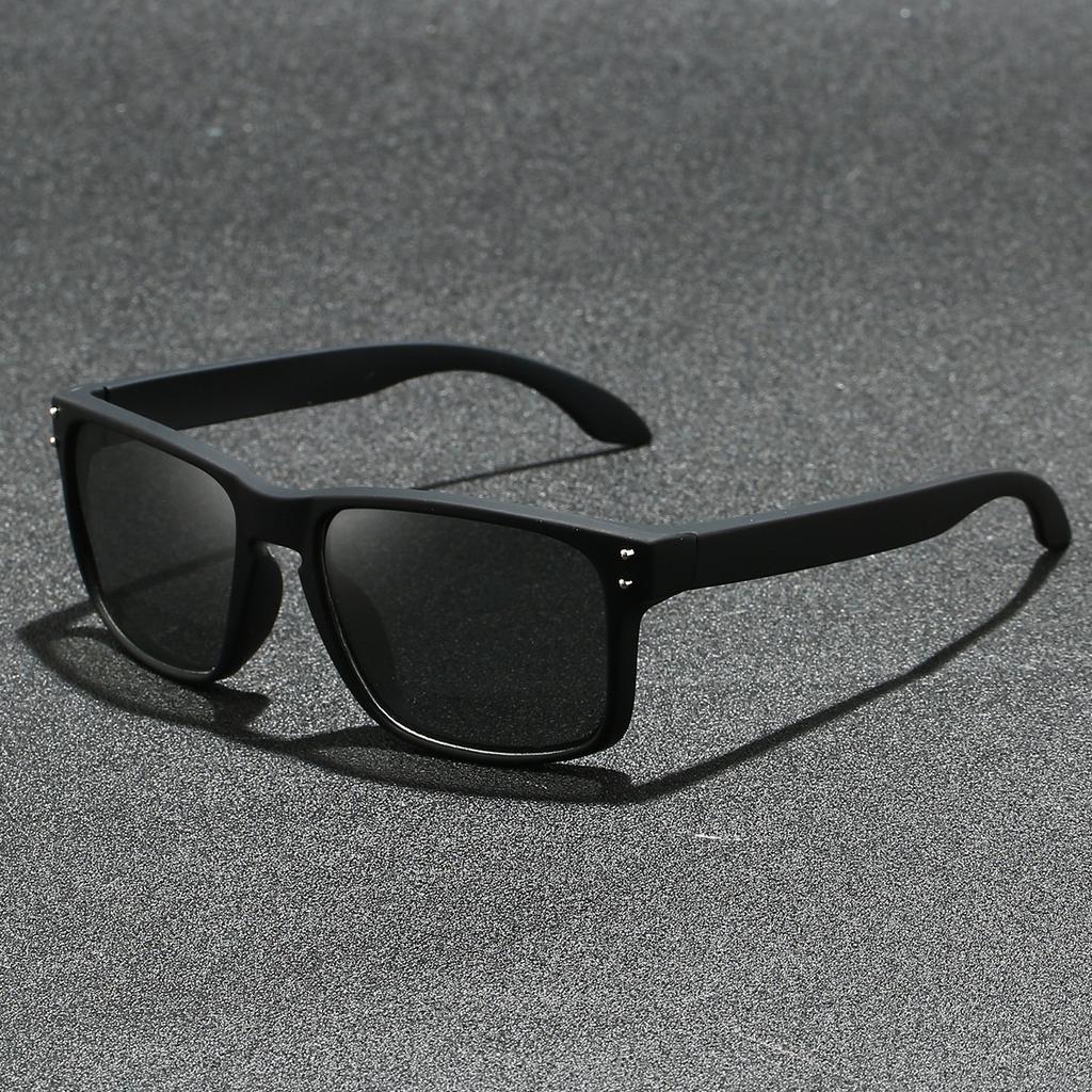 3Pcs Fashion Vintage Square Sunglasses Men Women Fishing Driving Man Luxury Brand Designer Sun Glasses Anti-Glare Retro Eyewear