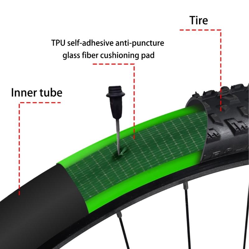 Heavy Type Bicycles Tire Liner With Tear Resistant Universals Tubeless Rims Tape For Mountain Bikes