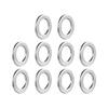 10Pcs Strong Zinc Alloy Oil Drain Gasket Oil Pan Plug Washer 90430-18008 Replacements Compatible Automotive Cars