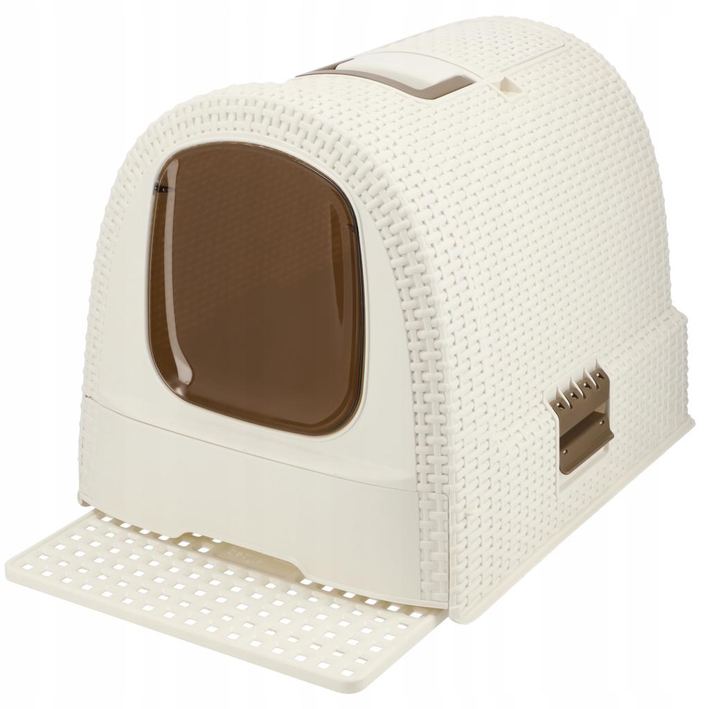 CURVER Cat Litter Box with Filter Toilet + Scoop