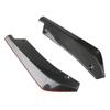 New Universal Car Front Rear Bumper Strip Lip Spoiler Diffuser Splitter Scratch 2pcs