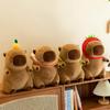 25Cm Series Capybara Plush Simulation Capibara Anime Fluffty Toy Cute Doll Stuffed Animals Soft Doll Plush Christmas Gifts