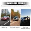 1 PC Car Half Car Cover Sunshade, Windshield Hood All-Season Protection Waterproof Dustproof Frostproof Portable Car Cloth, Outdoor Indoor Foldable