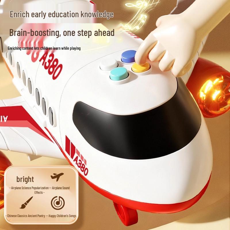 Kids' Transforming Helicopter and Fire Truck Toy Set with Small Airplane and Car