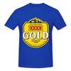 Xxxx Gold Logo Campus Style Tshirt Japanesestyle Vibe Versatile Outerwear Tshirt
