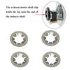 4 Pack AS31XH280 Furnace Inducer Motor Wheel Fan Clip, Inducer Cooling Fan Clip Replacement