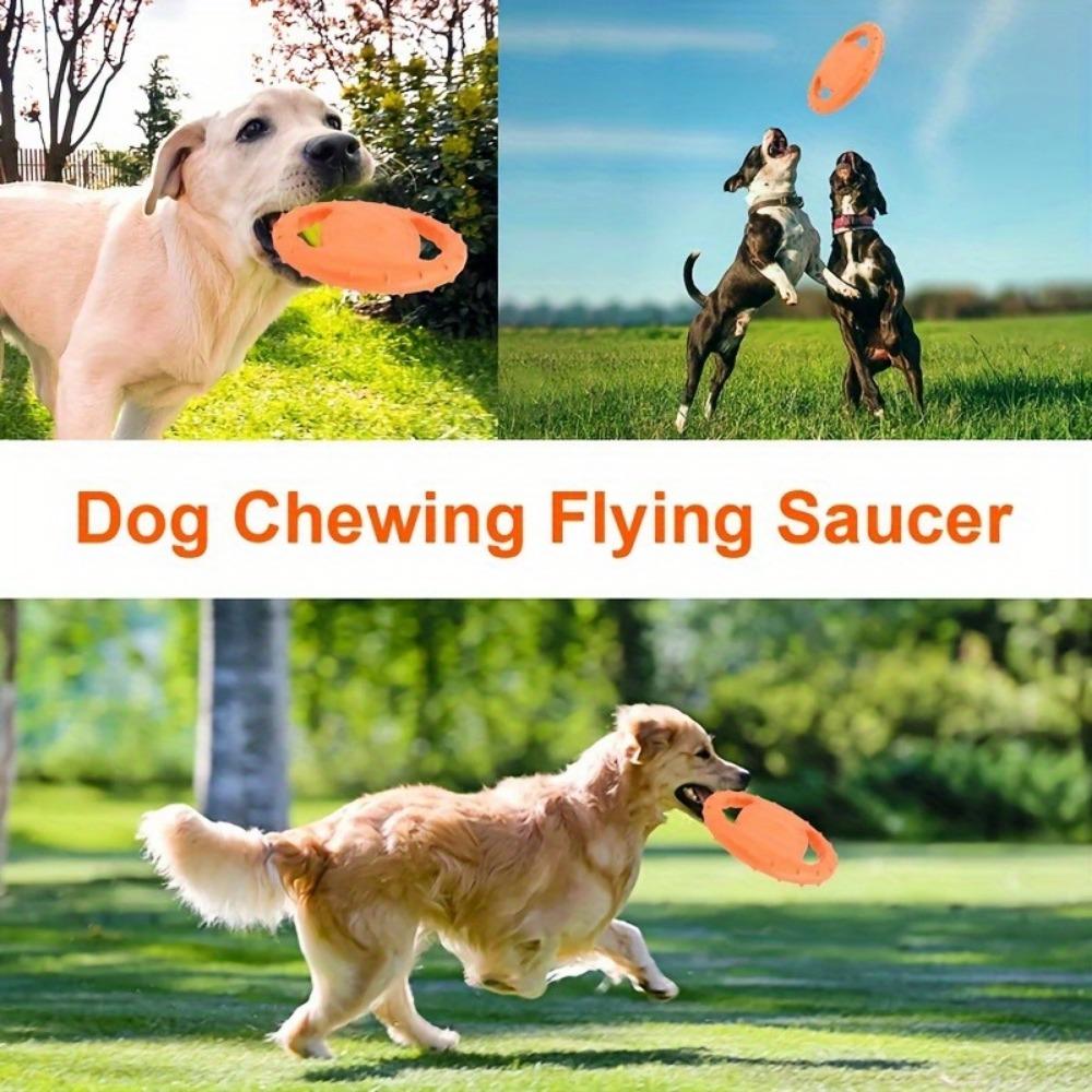 1PC Durable EVA Dog Chewing Training Loop - Chewable Floating Toy, Durable Vinyl Material, Dog Toy