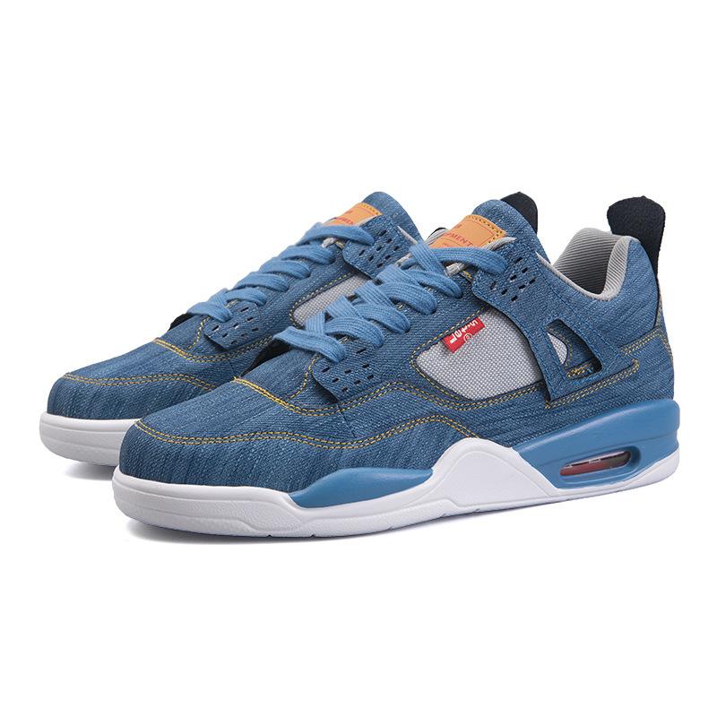 

2019 spring and summer low-top running shoes new men s shoes lace-up canvas casual shoes men s lightweight and comfortable sports shoes 46