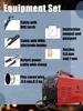 ARC MMA/Gas Mig/Gasless Mig/Lift Tig Multi-Process Inverter Welder Semi-Automatic 258A Welding Machine 1/5 Kg Wire Tools
