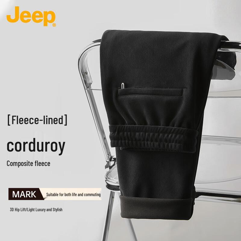 

Jeep Men s Thermal Corduroy Straight Leg Casual Pants 2XL
