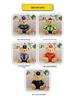 Police Bear Plush Toy - Traffic Officer Teddy Bear in Uniform, Firefighter Companion for Kids, Ideal Birthday Gift