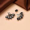 Gothic Skeleton Earrings Studs Punk Halloween Skull Ear Studs  Hallowmas