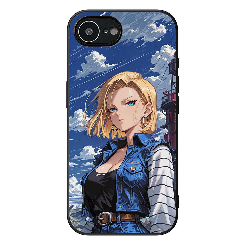 Android 18 Dragons Gokus Balls DragonBalls Phone Case for Apple iPhone 12 13 Mini XS 11 Pro Max 7 8 Plus + XR 8+ X SE 2020 SE3