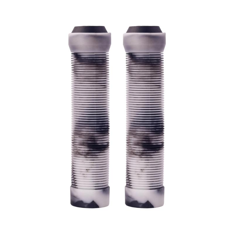 1Pair Soft Rubber Bicycles Handlebar Grips Soft Shock Absorption Handle Bar Cover Waterproof Mountain Bike Grips белый