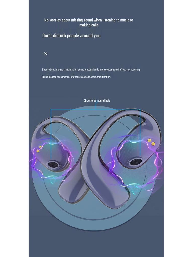 JS270 Cross-Border Bluetooth Earbuds: Dual Ear Hanging, Business & Sports, Long Standby, Universal Fit