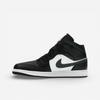 Jordan 1 Mid Off Noir Toe