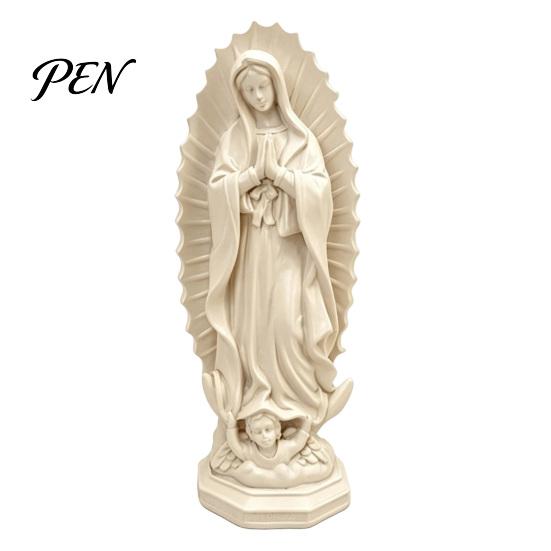 Collectable Character Figurine Our Lady of Guadalupe Religious Statue, Virgin Mary Figurine, Resin Sculpture, Unique Bookcase Accents Inspirational