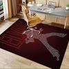 1pc Michael Jackson Office Carpet Soft Polyester Entrance Carpet Washable Non Slip Machine Washable