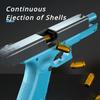 Automatic Shell Ejection Pistol Toy Gun Blaster Model Props For Adults Kids Outdoor Cs Games Interactive Prop Gifts for Boys