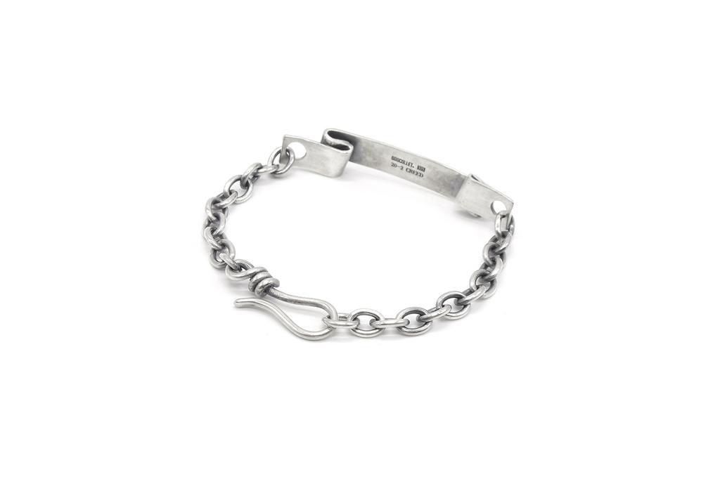 Oddcollet [Silver925]Scroll Chain Bracelet (S)