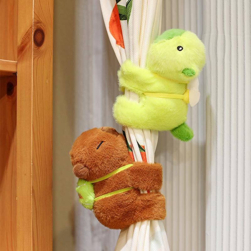 Capybara Slap Ring Plush Hand Puppet Doll